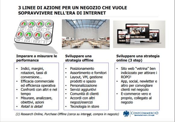 3 LINEE DI AZIONE