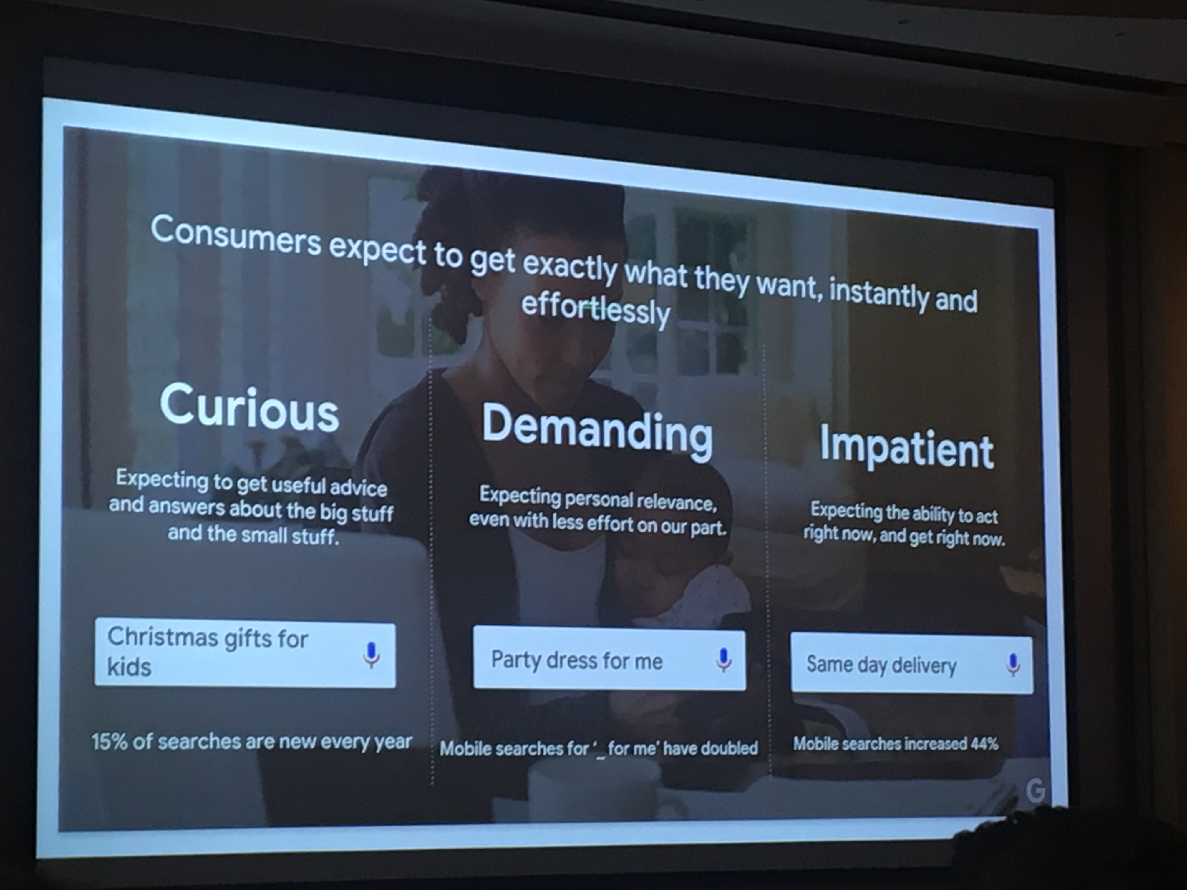 Consumers curious demanding impatient